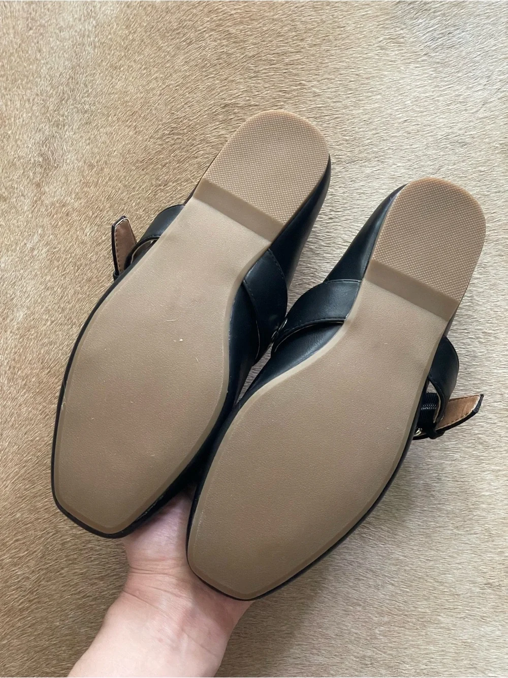 Steve Madden Black Mary Jane Flats - Picture 5 of 5